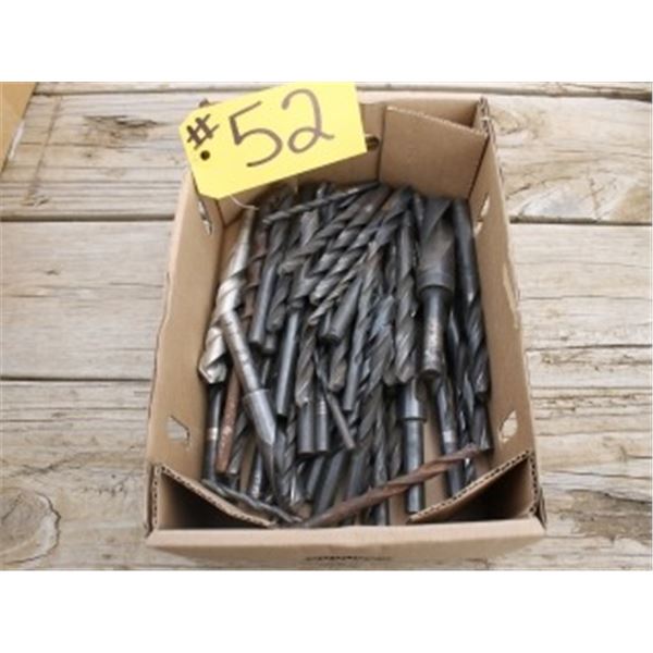BOX OF DRILL BITS