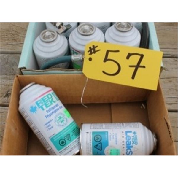 11 CANS OF 12A REFRIDGERANT