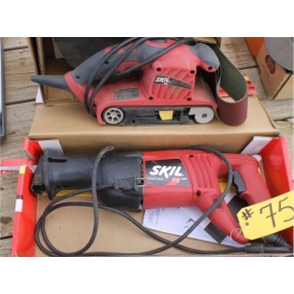 SKIL RECIPROCATING SAW, SKIL SANDER