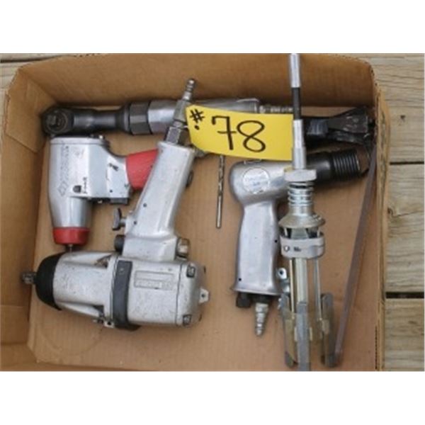 1/2" & 3/8" AIR IMPACTS, CHIPPING HAMMER & HONER