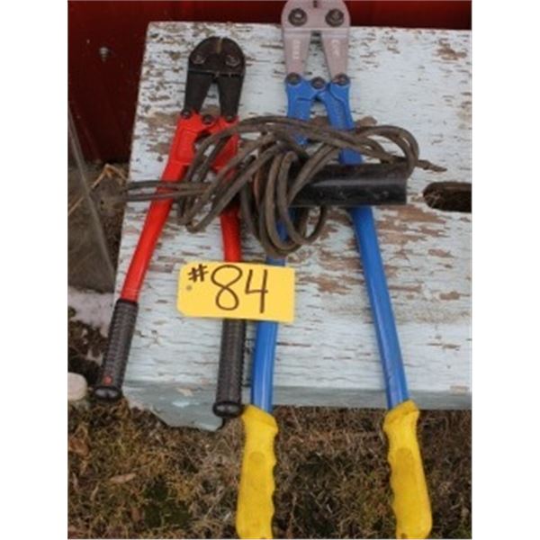 2 BOLT CUTTERS & CARBON ARC