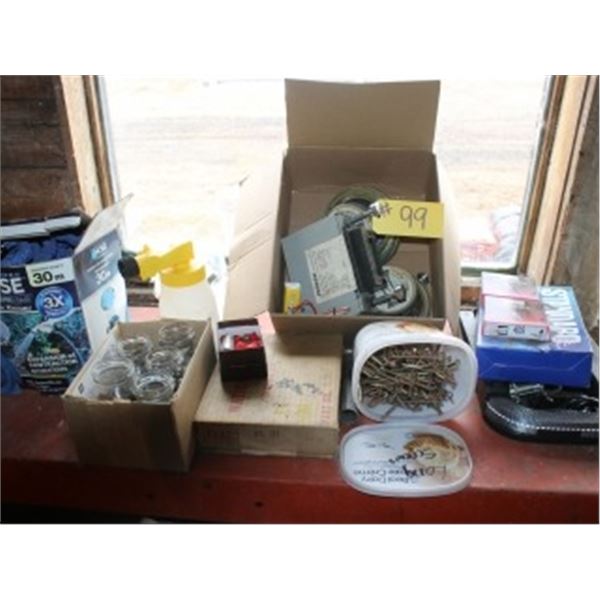 RATCHETS, SCREWS, HOSE & MISC