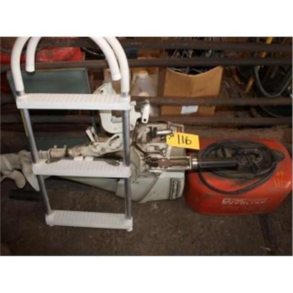 CHRYSLER 12.9 OUTBOARD C/W TANK & LADDER