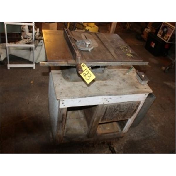 TABLE SAW & STAND