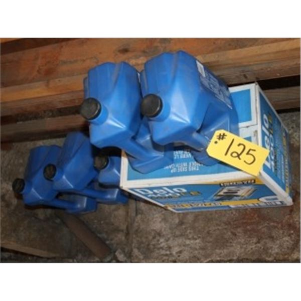 APPROX 9.5 JUGS OF DELCO 15/40 OIL