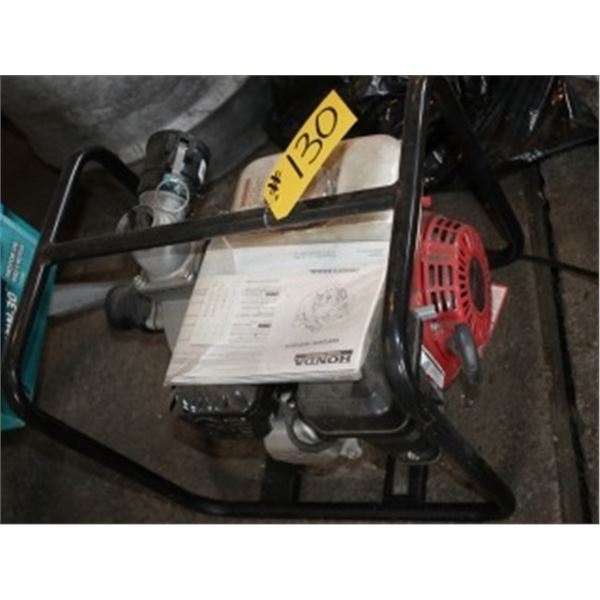 HONDA GX120 WATER PUMP (AS NEW)