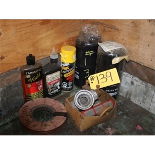 CASE OIL FILTERS & MISC OIL, MISC STEEL