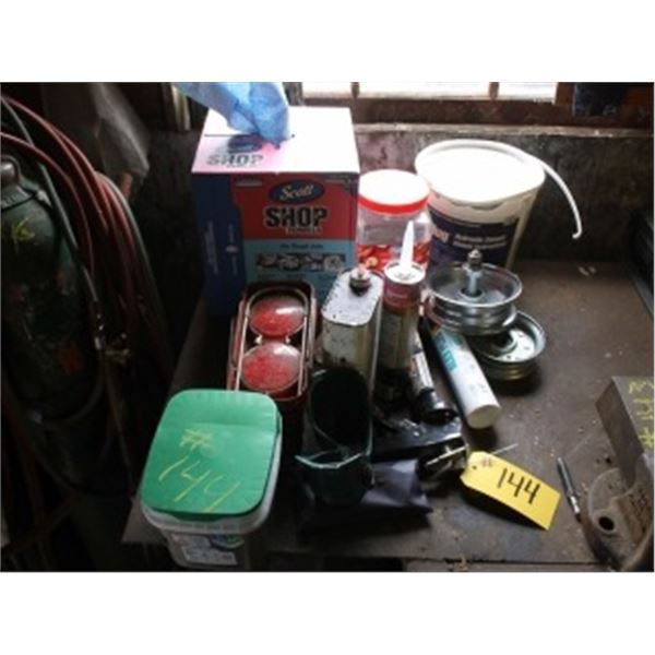TOWELS, PULLEYS, DRILL BITS & MISC