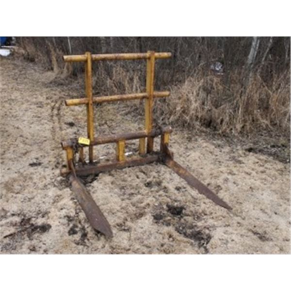 MOUNTING FRAME, 34 1/2 OUTSIDE WIDTH, BALE FORK