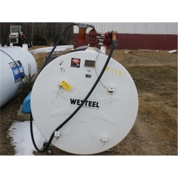 WESTEEL 1000 GALLON DOUBLE WALL FUEL TANK
