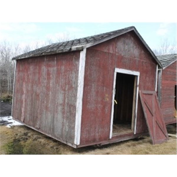 14' X 12' WOOD GRAINERY