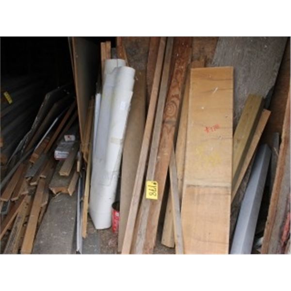 MISC WOOD & LUMBER IN GRAINARY