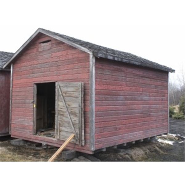 12' X 14' WOOD GRAINERY