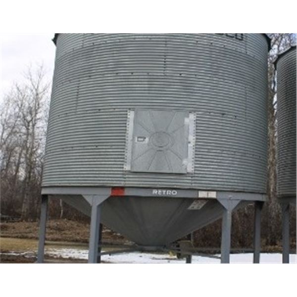 WESTEEL 1800 BUSHEL HOPPER BIN