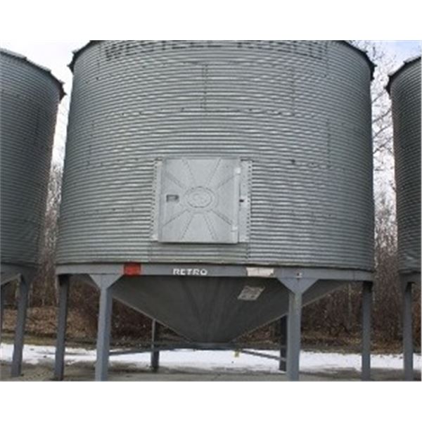 WESTEEL 1800 BUSHEL HOPPER BIN