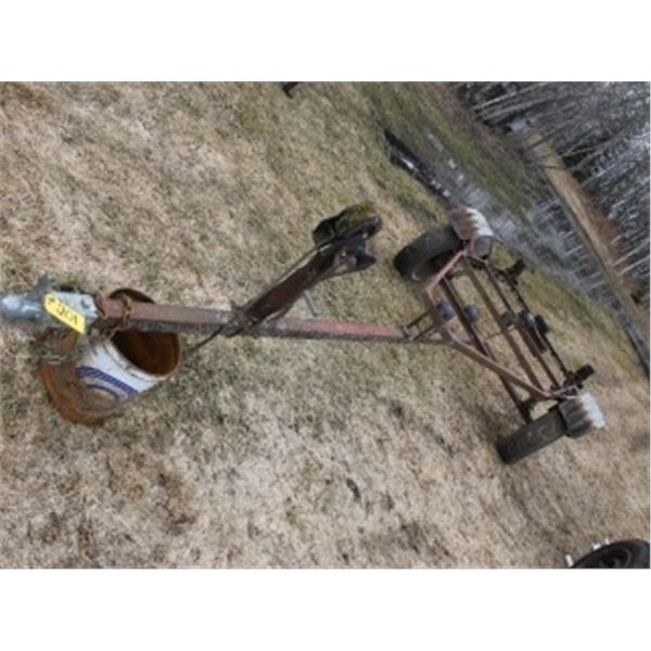 OLD BOAT TRAILER