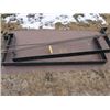 Image 1 : STEEL PLATE (3' X 5'), 2 STEEL BRACKETS, APPROX. 5 READY ROD