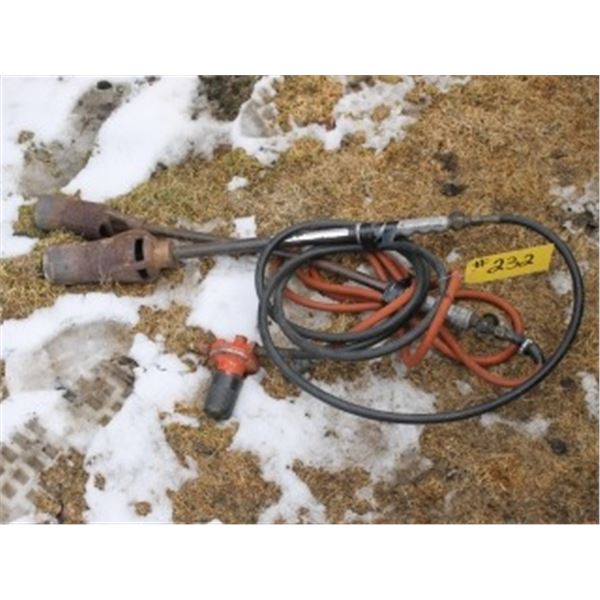 APPROX. 2 PROPANE TORCHES