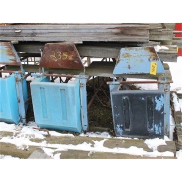 APPROX. 7 HOG CRATES