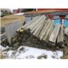 Image 1 : APPROX. 108 WOODEN FENCE POSTS