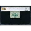 Image 1 : 10 Cent First Issue Fractional PCGS 64
