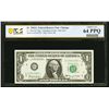 Image 1 : 1963A $1 STAR Chicago FRN PCGS 64PPQ