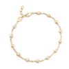 Image 1 : Plated 18KT Yellow Gold Diamond Bracelet