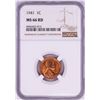 Image 1 : 1941 Lincoln Wheat Cent Coin NGC MS66RD