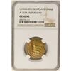 Image 1 : AH444-451 Ghaznavid Dinar A-1633 Farrukhzad Gold Coin NGC Genuine