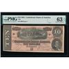 Image 1 : 1864 $10 T-68 Confederate PMG 63EPQ