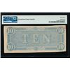 Image 2 : 1864 $10 T-68 Confederate PMG 63EPQ