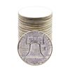 Image 2 : Roll of (20) Brilliant Uncirculated 1963 Franklin Half Dollar Coins