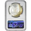 Image 3 : 1881-S $1 Morgan Silver Dollar Coin NGC MS62 CAC Amazing Toning