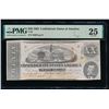 Image 1 : 1863 $20 T-58 Confederate PMG 25