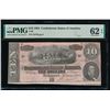 Image 1 : 1864 $10 T-68 Confederate PMG 62EPQ