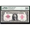 Image 1 : 1923 $1 Red Seal Legal Tender Note PMG 55EPQ