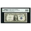 Image 1 : 1935A $1 STAR Silver Certificate PMG 64EPQ