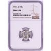 Image 1 : 1944-S Mercury Dime Coin NGC MS65FB