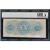 Image 2 : 1863 $20 T-58 Confederate PCGS 30