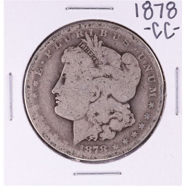 1878-CC $1 Morgan Silver Dollar Coin