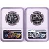 Image 2 : Lot of (2) 1963 Proof Franklin Half Dollar Coins NGC PF64