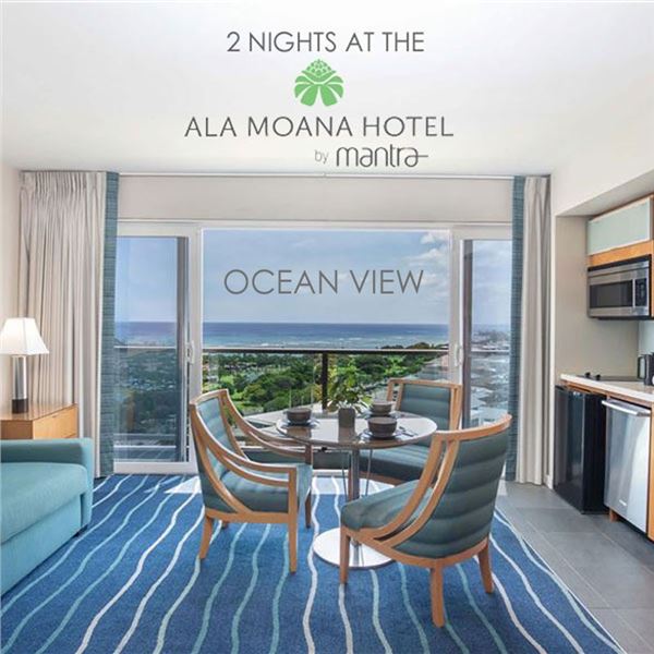 Two-Night Stay at the Ala Moana Hotel, Ocean View Room w/ Parking