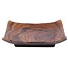 Image 3 : New 64-Piece Wood Grain Melamine Dinnerware Set