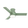 Image 1 : New Hunter Fan Co. 50019 44" Dublin Ceiling Fan with Dusty Green Finish