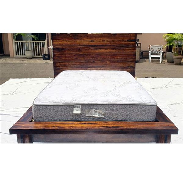 Queen Size Bed Frame & Mattress, Beautifully Restored