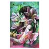 Image 1 : Acrylic Charcoal on Canvas "Lullaby" by Amandalynn Grazier 39" x 57" $1800 Value