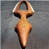 Image 3 : Koa & Shark Tooth Traditional Hawaiian Lei O Mano War Club 24" X 4 1/2"