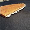 Image 2 : Hawaiian Lei O Mano Mango Wood w/ Tiger Shark Teeth 22 7/8'' X 6 1/8''