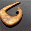 Image 2 : 10 1/2" X 5 1/4" Hawaiian Hook, Made Of Koa