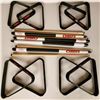 Image 1 : (4) Kansas City Chiefs Pool Cues & 4 Chiefs/(4) 49ers Billiard racks (New)